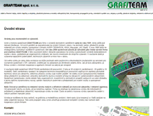 Tablet Screenshot of grafiteam.cz